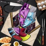 Lord Beerus and Whiz Caviar Dragon Ball Super Awesome Apron