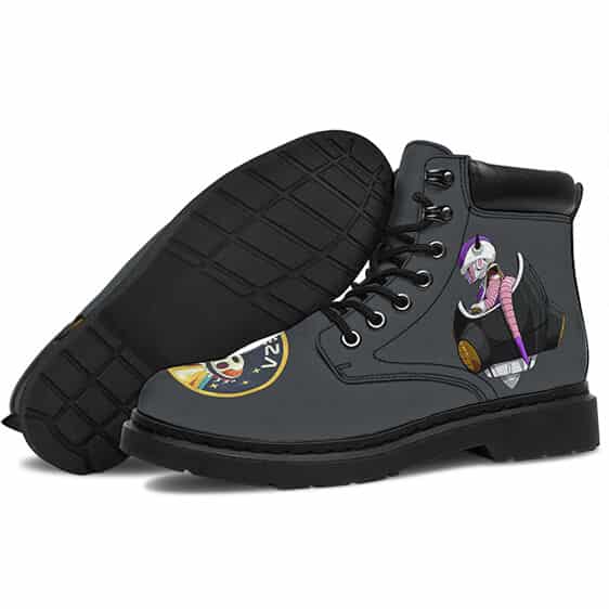 Lord Frieza And Spaceship Logo Art All Season Boots