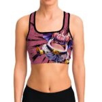 Majin Buu Grunge Dragon Ball Z Awesome and Cute Sports Bra