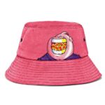 Majin Buu and the Dragon Balls DBZ Pink and Cute Bucket Hat