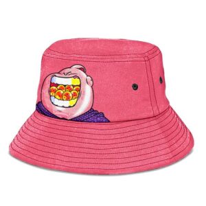 Majin Buu and the Dragon Balls DBZ Pink and Cute Bucket Hat