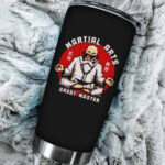Martial Arts Great Master Roshi Meditation DBZ Tumbler