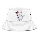 Master Karin Dragon Ball Z White Cool and Awesome Bucket Hat