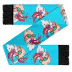 Master Roshi Bloody Nose Cartoon Art Design Wool Scarf