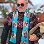 Master Roshi Bloody Nose Cartoon Art Design Wool Scarf
