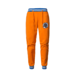 Master Roshi Training Kanji Symbol Orange Joggers Sweatpants