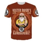 Master Roshi Gym Bro Do You Even Kamehameha Funny DBZ T-Shirt - Saiyan Stuff