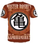 Master Roshi Gym Bro Do You Even Kamehameha Funny DBZ T-Shirt - Saiyan Stuff