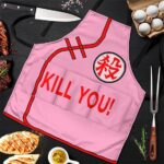 Mercenary Tao Pai Pai Kanji Kill You Outfit Apron