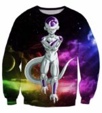 Mighty Frieza Flying Space Galaxy Swag Black Ultimate 3D Sweatshirt - Saiyan Stuff