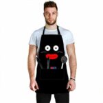 Mr Popo Big Face Dragon Ball Z Awesome and Powerful Apron