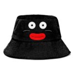 Mr Popo Face Dragon Ball Z All Black and Cute Bucket Hat