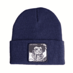 Mr. Satan Martial Arts Champion Navy Blue Winter Beanie