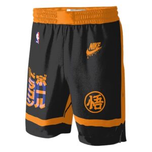 Nike Dragon Ball Goku Kanji Basketball NBA Shorts