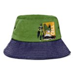 Perfect Cell Dragon Ball Z Green and Gray Cool Bucket Hat