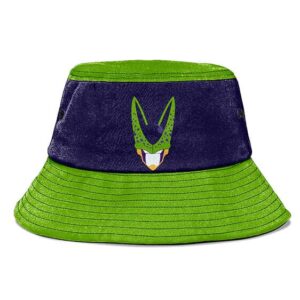 Perfect Cell Dragon Ball Z Purple and Green Cool Bucket Hat