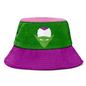 Piccolo Dragon Ball Z Purple Green and Pink Namek Bucket Hat