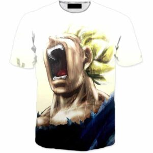 Pissed Off Angry Super Saiyan Vegeta Gets Mad T-Shirt - Saiyan Stuff
