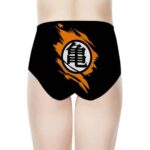 Powerful Son Goku Icon Kame Kanji Dragon Ball Z Women's Brief