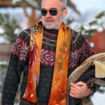 Prince Of Saiyan Vegeta Super Saiyan God Wool Scarf
