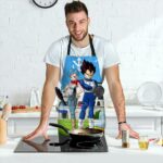 Prince Vegeta and Bulma Dragon Ball Super Cool Awesome Apron