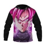 Dragon Ball Z Ferocious Super Saiyan Rose Goku Black Hoodie