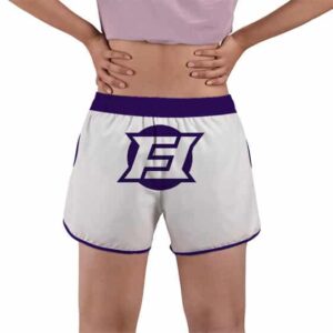 Purple Frieza Force Logo Dragon Ball Super Women's Swim Shorts