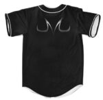 DBZ Demon Mark Majin Symbol Cool Black Baseball Jersey