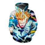 Ready for Battle Trunks Fantastic Super Saiyan Capsule Trendy Hoodie