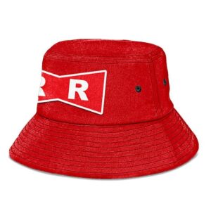 Red Ribbon Army Dragon Ball Z Red Cool Awesome Bucket Hat