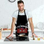 Red Ribbon Army Logo Dragon Ball Z Cool and Awesome Apron