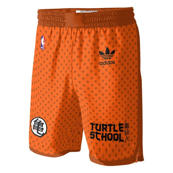 Roshi Kanji Turtle School NBA Adidas Jersey Shorts