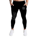 Royal Saiyan Crest Weed Kush Logo Cool Marijuana Sweatpants