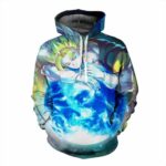 Vegito DBZ Planet Earth Protection Powerful Super Saiyan Dope Hoodie