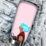 SSJ Blue Goku Eating Ice Cream Dragon Ball Super Tumbler