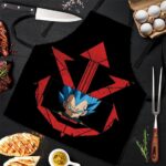 SSJ Blue Prince Vegeta Insignia Dragon Ball Z Powerful Apron