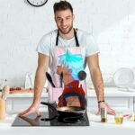 SSJ Blue Son Goku Eating Ice Cream Dragon Ball Z Cool Apron