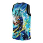 SSJ Blue Vegito Dragon Ball Z Basketball Jersey