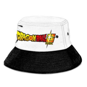 SSJ Gogeta Dragon Ball Super White Black Awesome Bucket Hat