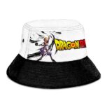 SSJ Gogeta Dragon Ball Super White Black Awesome Bucket Hat