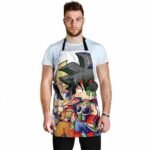 SSJ Son Goku with Bardock Dragon Ball Z Cool Powerful Apron