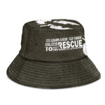 SSJ Trunks Quote Dragon Ball Z Gray and Powerful Bucket Hat