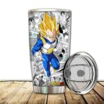 SSJ Vegeta Manga Background Dragon Ball Z Awesome Tumbler