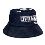SSJ Vegeta Quote Dragon Ball Z Blue and Powerful Bucket Hat