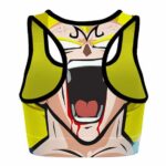 SSJ2 Majin Vegeta Dragon Ball Z Cool and Powerful Sports Bra