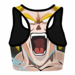 SSJ2 Son Goku Dragon Ball Z Cool and Powerful Sports Bra