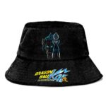 SSJG Vegeta Ohozaru Dragon Ball Z Black Powerful Bucket Hat