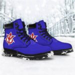 Saiyan Royal Family Crest Symbol Blue All Weather Boots