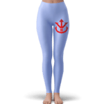 Saiyan Royal Family Symbol Bluish Shade Yoga Pants