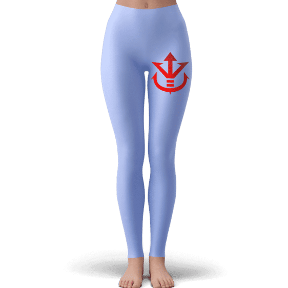 Saiyan Royal Family Symbol Bluish Shade Yoga Pants